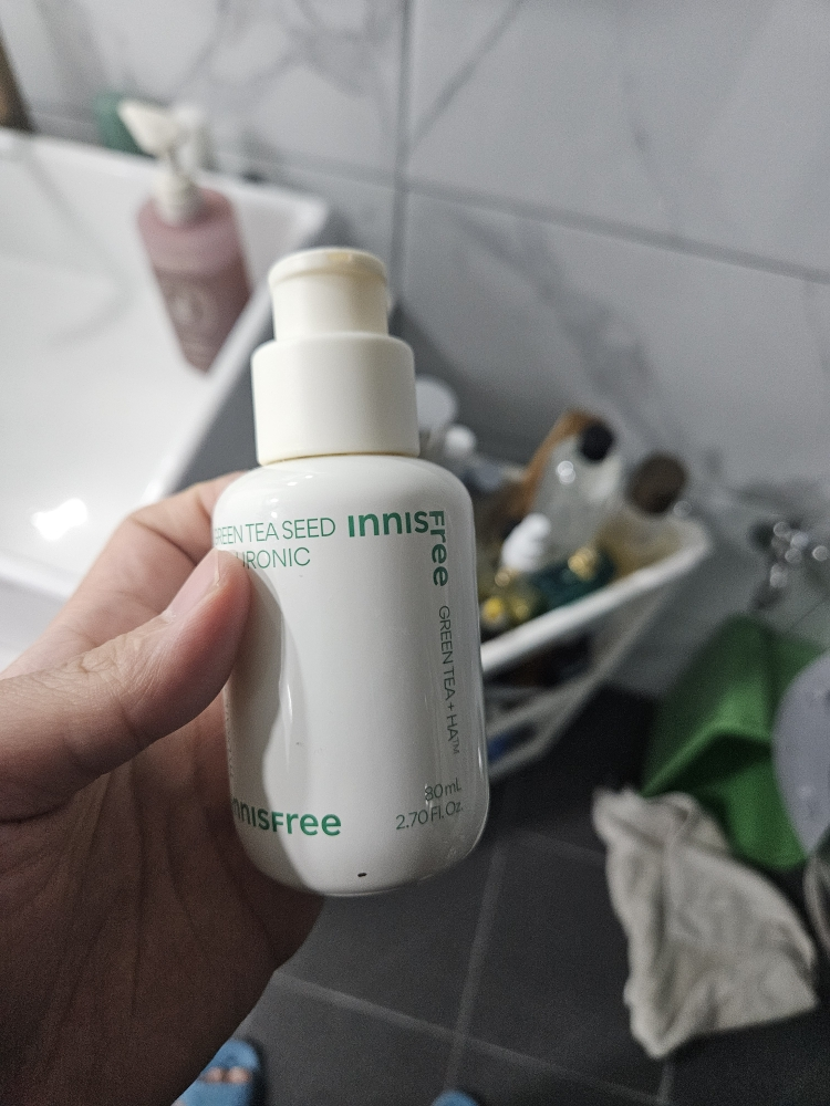 绿茶籽玻尿酸精华的真实用户使用照片