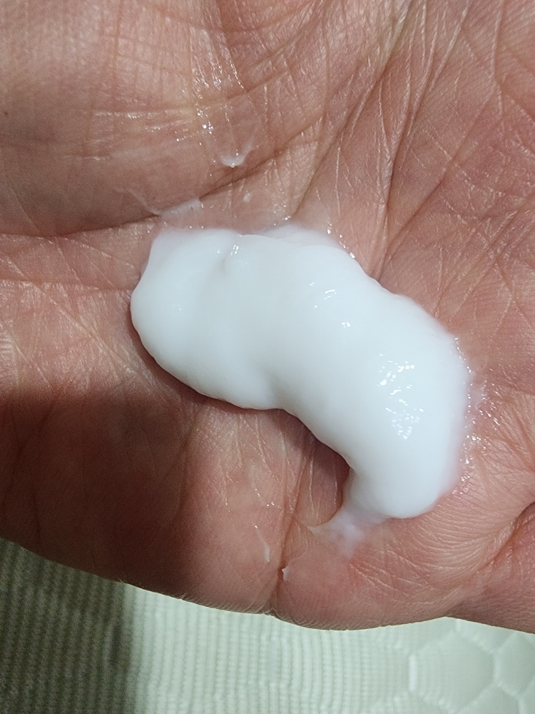 免洗蛋白增效护理液的真实用户使用照片