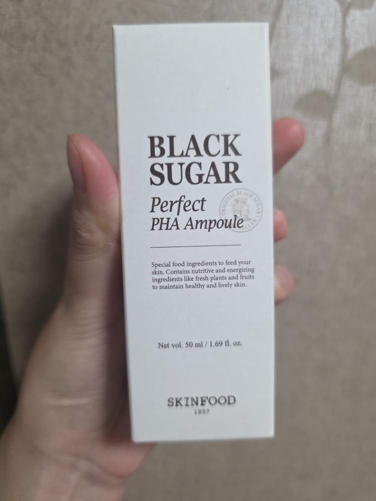 SKINFOOD Ampollas Black Sugar Perfect PHA review image