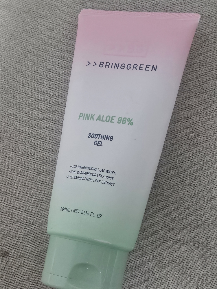 舒缓凝胶[粉红芦荟 96］的真实用户使用照片