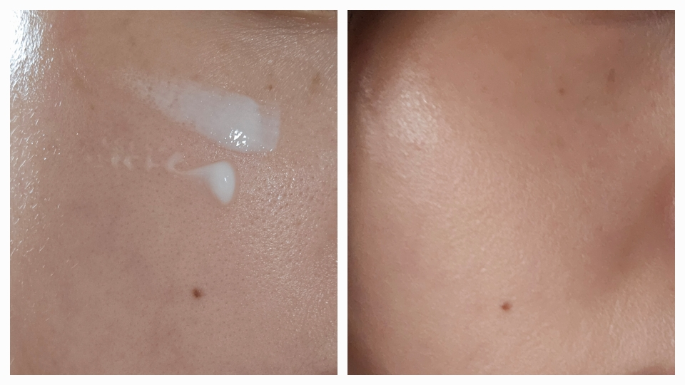 Ảnh đánh giá thực tế của người dùng về Hyaluronic Acid Fore Blurring Cream