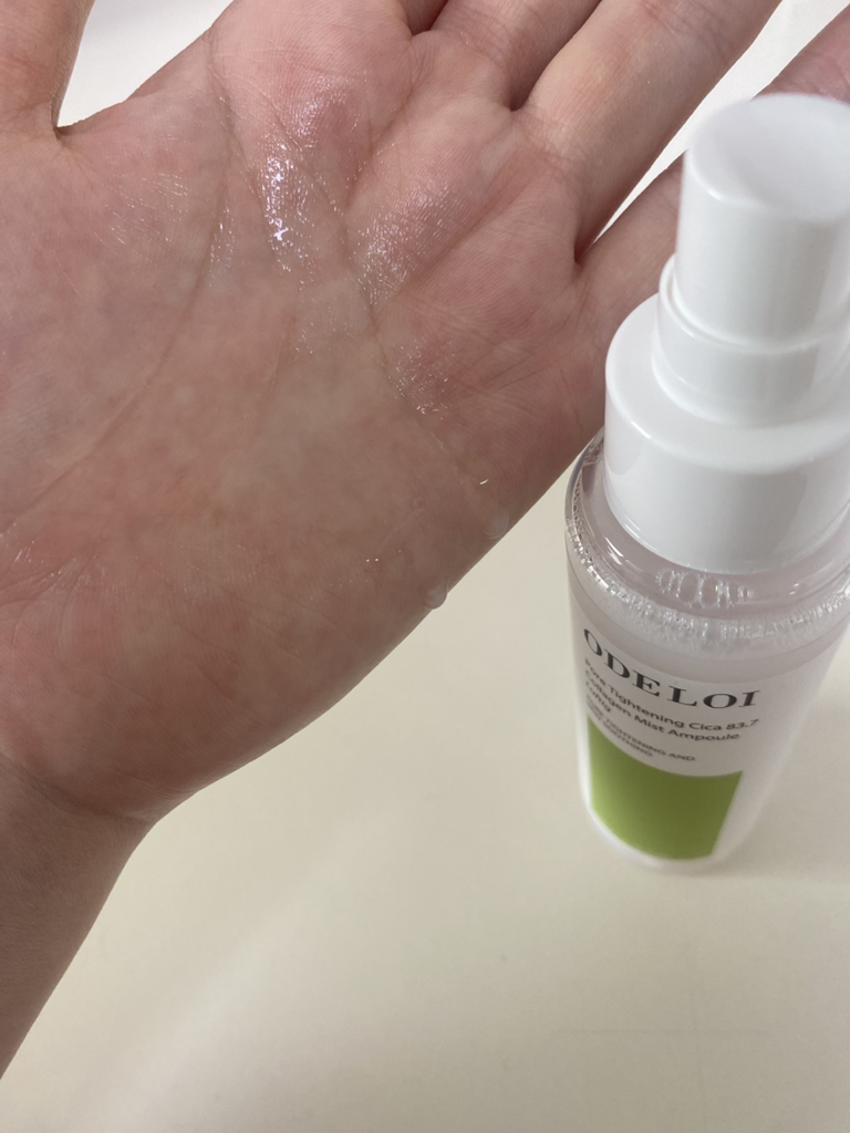 收缩毛孔 Sika 83.7 胶原蛋白喷雾安瓶 LofD的真实用户使用照片