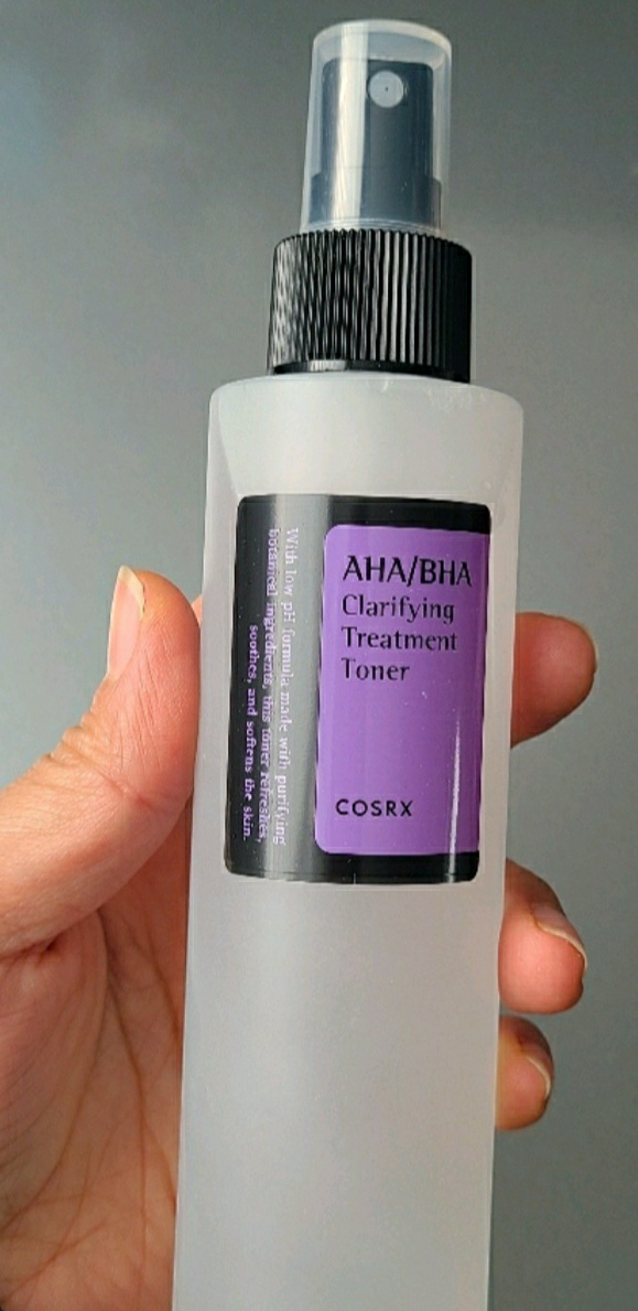 阿哈/巴哈净化爽肤水喷雾的真实用户使用照片