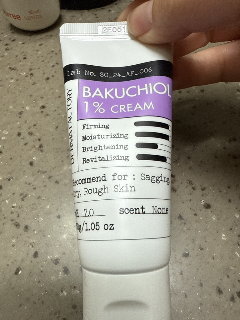 더마팩토리 (DERMAFACTORY) 바쿠치올 10,000ppm(1%) 크림 review image