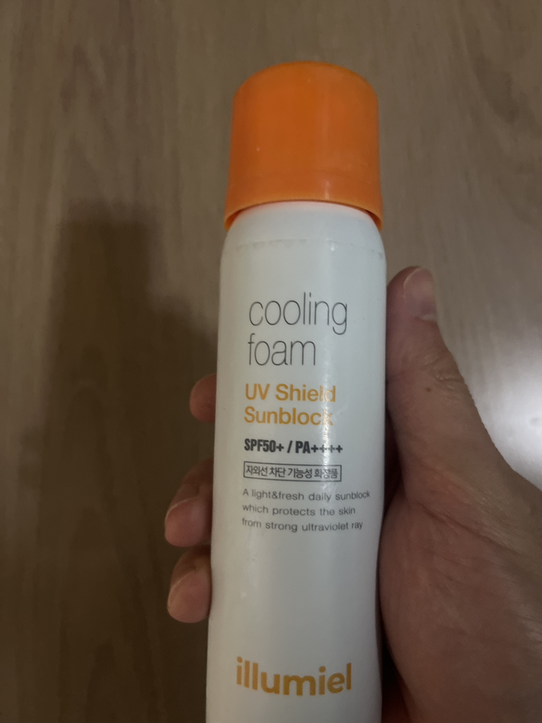 일루미엘 (illumiel+) 쿨링 폼 썬블록 [SPF50+/PA++++] review image