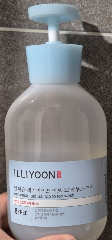 神经酰胺 Ato 6.0 从头到脚洗液的真实用户使用照片