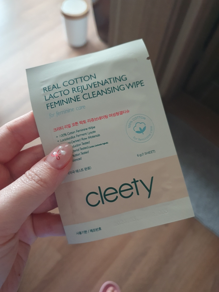 cleety Real Cotton Lacto Rejuvenating Nữ Vệ Sinh [Không Mùi] review image