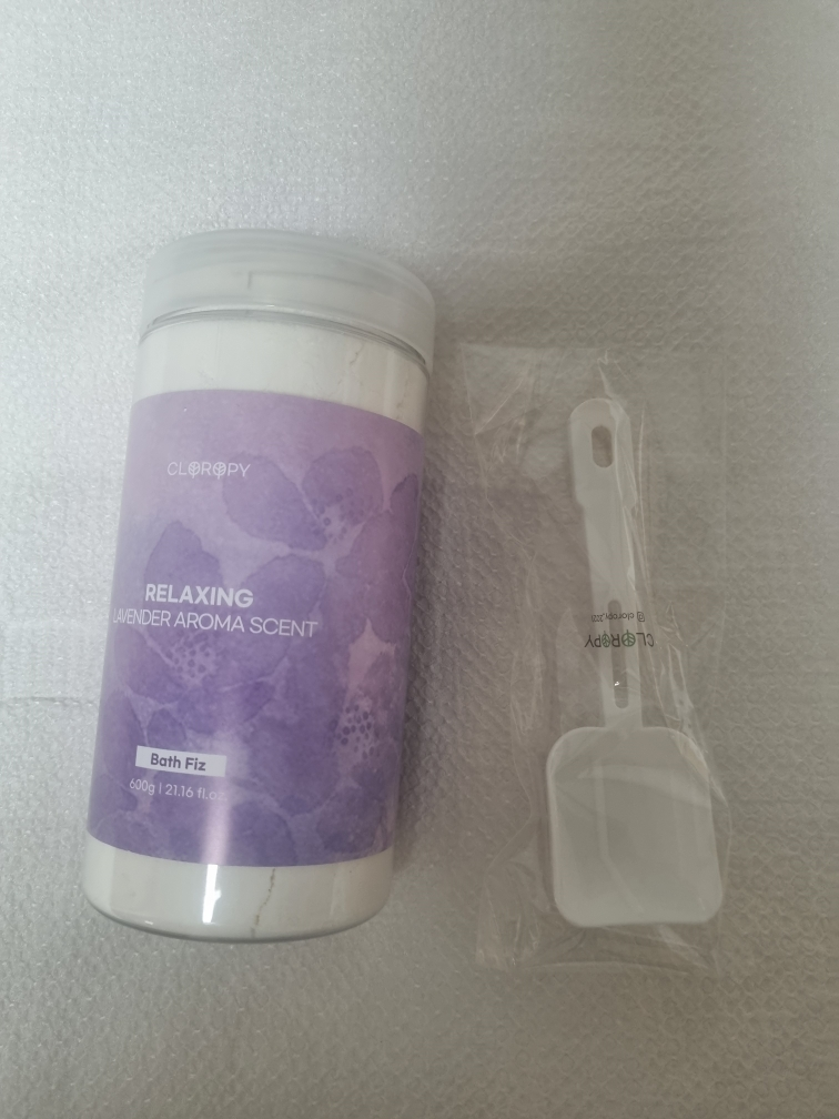 클로로피 (CLOROPY) 버블 바스피즈 [라벤더] review image