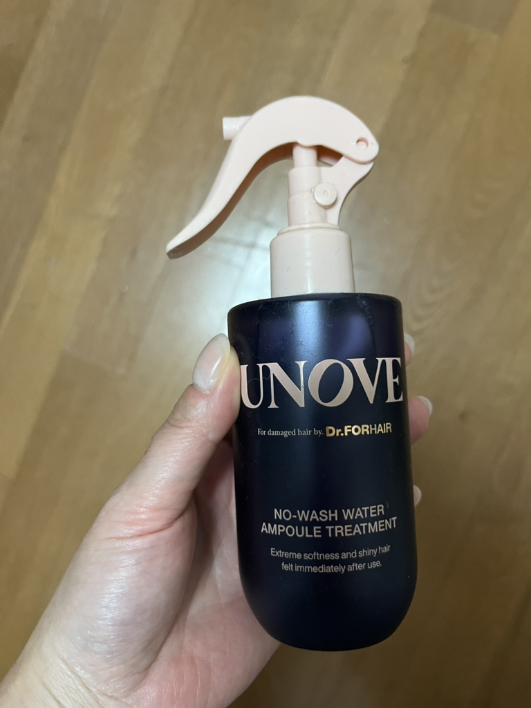 UNOVE Tratamiento con ampollas sin agua de lavado review image