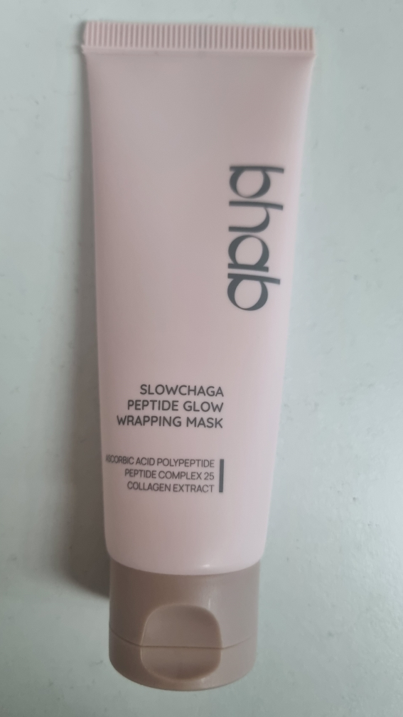 비햅 (bhab) 슬로우차가 펩타이드 글로우 랩핑 마스크 review image
