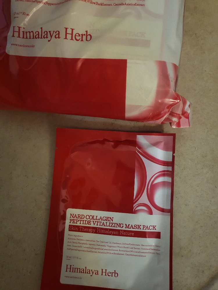 나드 (NARD) 콜라겐 펩타이드 생기 마스크팩 review image