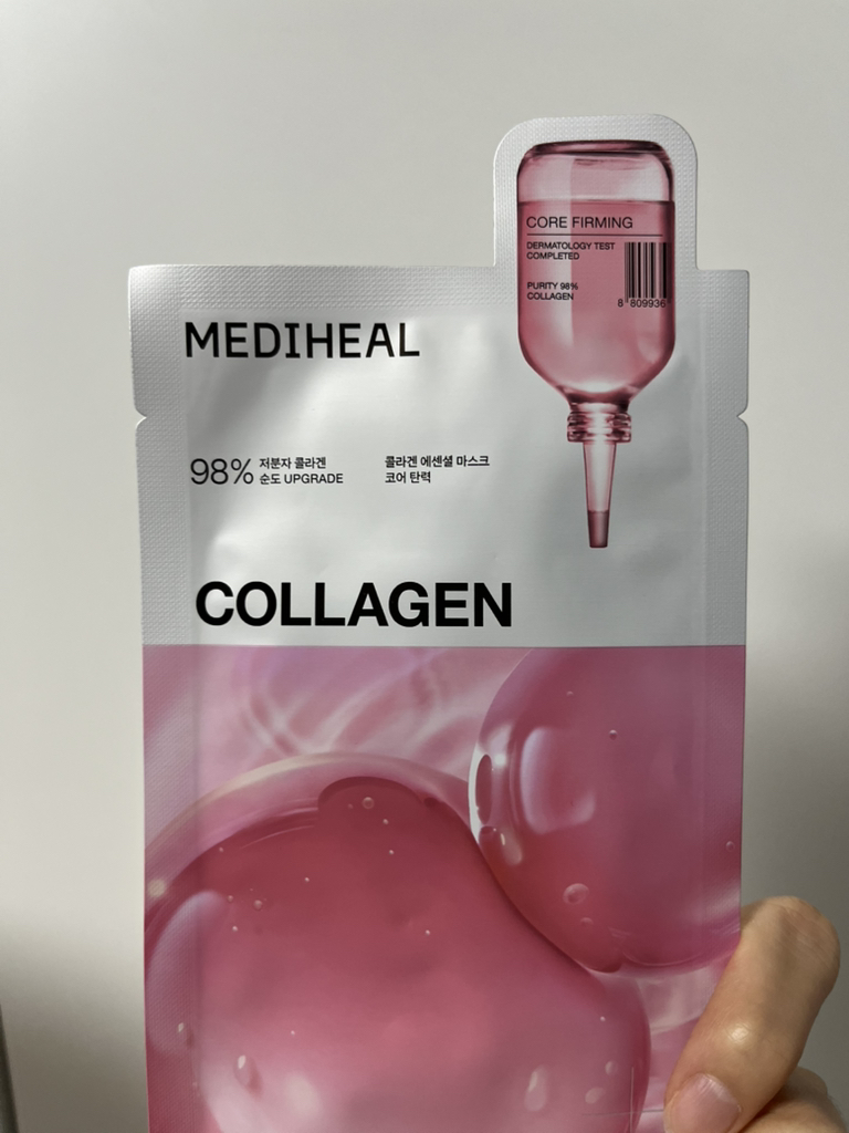 MEDIHEAL ESSENTIAL MASK [COLLAGEN CORE FIRMING] reviews | Hwahae