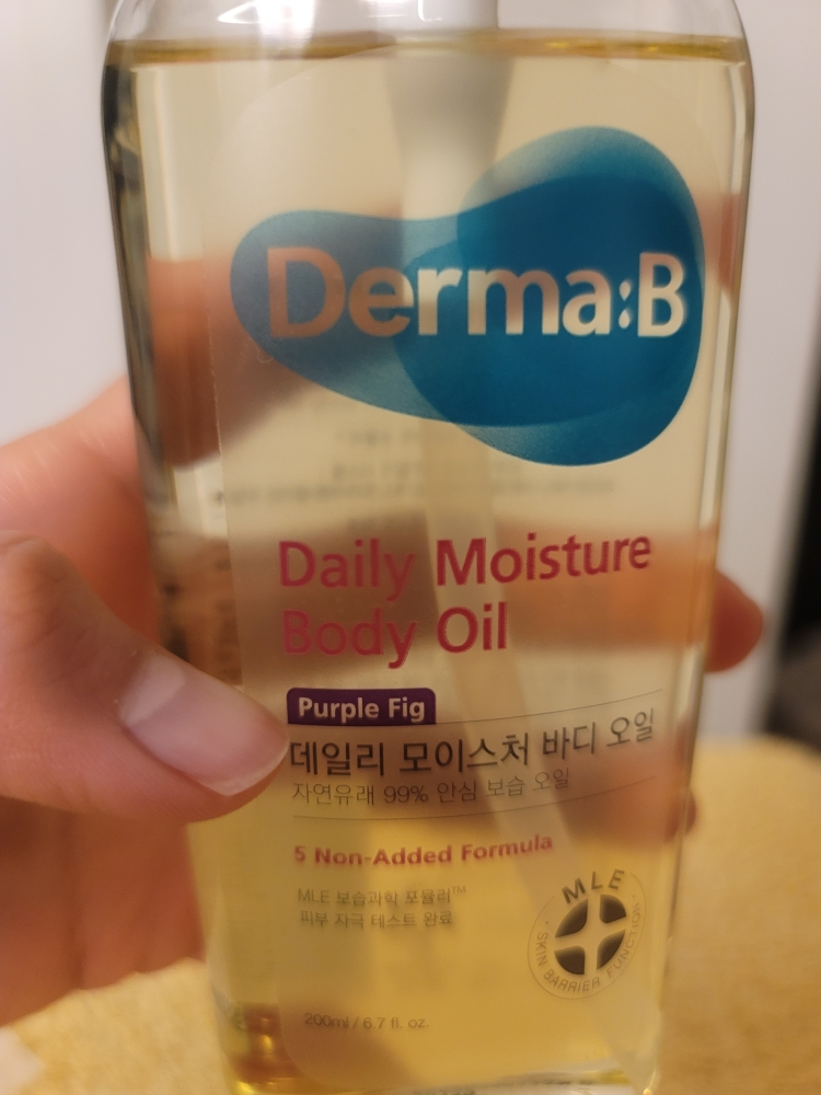더마비 (Derma:B) 데일리 모이스처 바디오일 [퍼플피그] review image