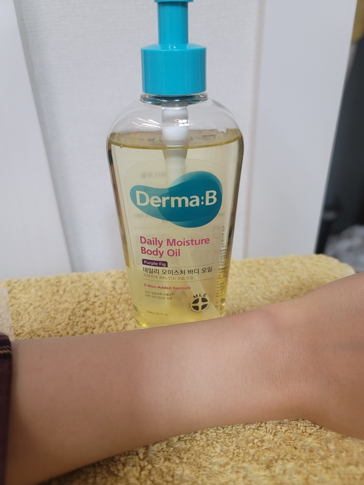 더마비 (Derma:B) 데일리 모이스처 바디오일 [퍼플피그] review image