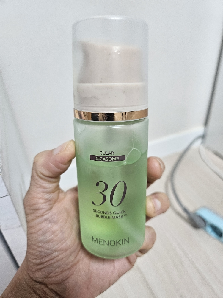 메노킨 (MENOKIN) 30초 퀵 버블 마스크 클리어 review image
