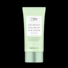 땡큐파머 (THANKYOUFARMER) 선 프로젝트 스킨 릴리프 선 크림 [SPF50+/PA++++] review image