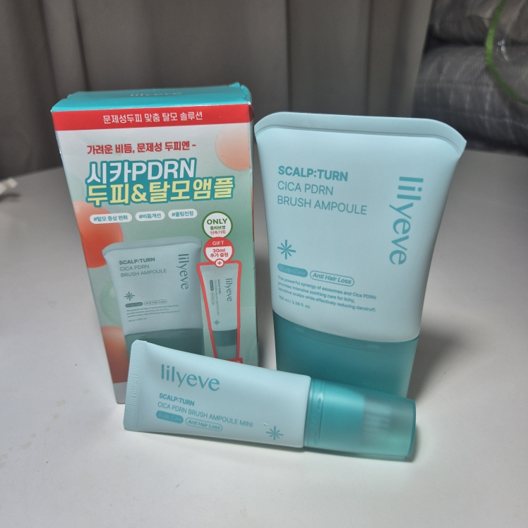 릴리이브 (lilyeve) 스칼프턴 시카 PDRN 앰플 review image