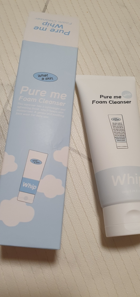 와더스킨 (Whataskin) 퓨어미 휩 폼클렌징 review image