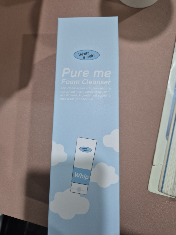 와더스킨 (Whataskin) 퓨어미 휩 폼클렌징 review image