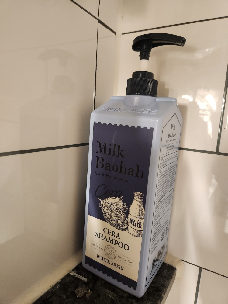 밀크바오밥 (MilkBaobab) 세라 샴푸 [화이트머스크] review image