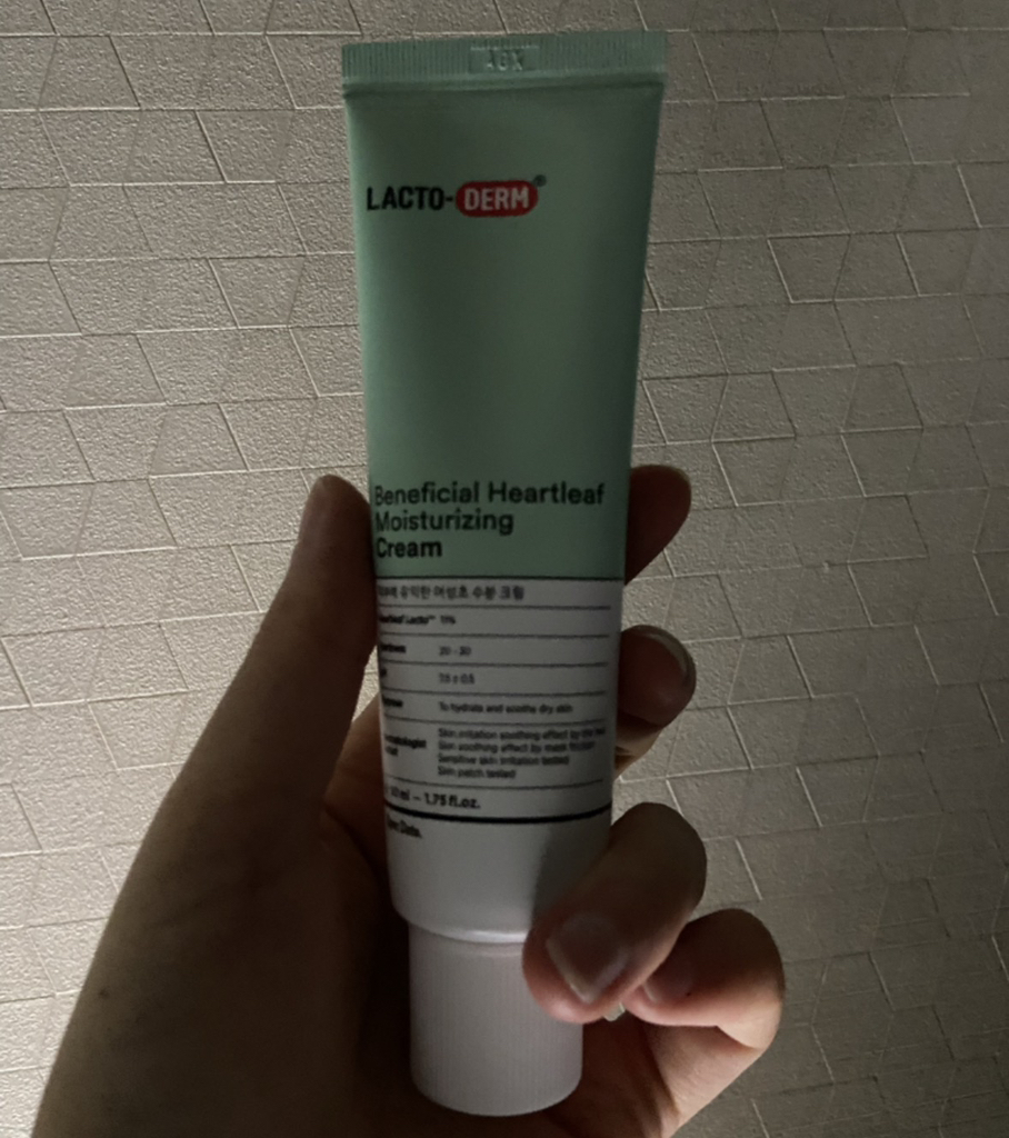 락토덤 (LACTO-DERM) 피부에 유익한 어성초 수분 크림 review image