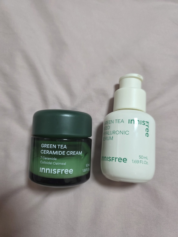 이니스프리 (INNISFREE) 그린티 버터 보습 크림 review image