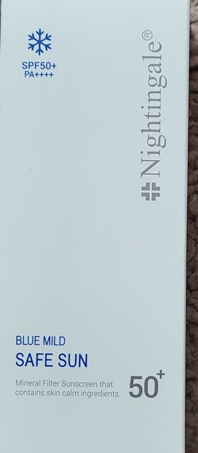 나이팅게일 (Nightingale) 블루 마일드 선 [SPF50+/PA++++] [세이프] review image