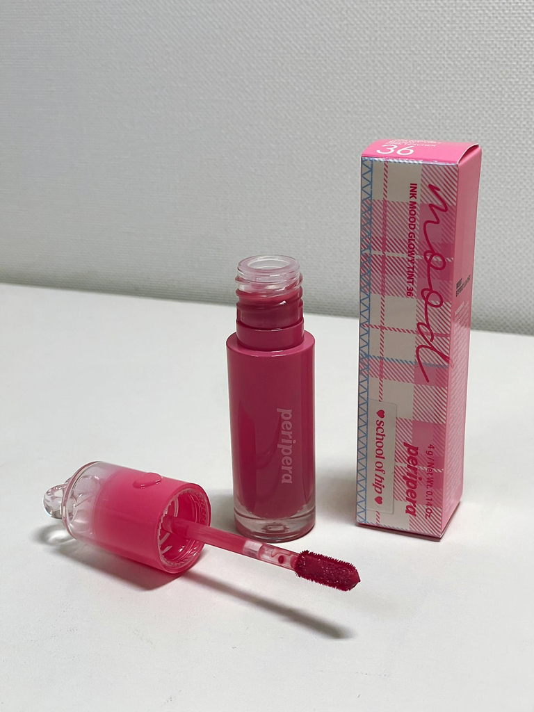 페리페라 (peripera) 스쿨 오브 힙 컬렉션 잉크 무드 글로이 틴트 [036 쿨타강사] review image