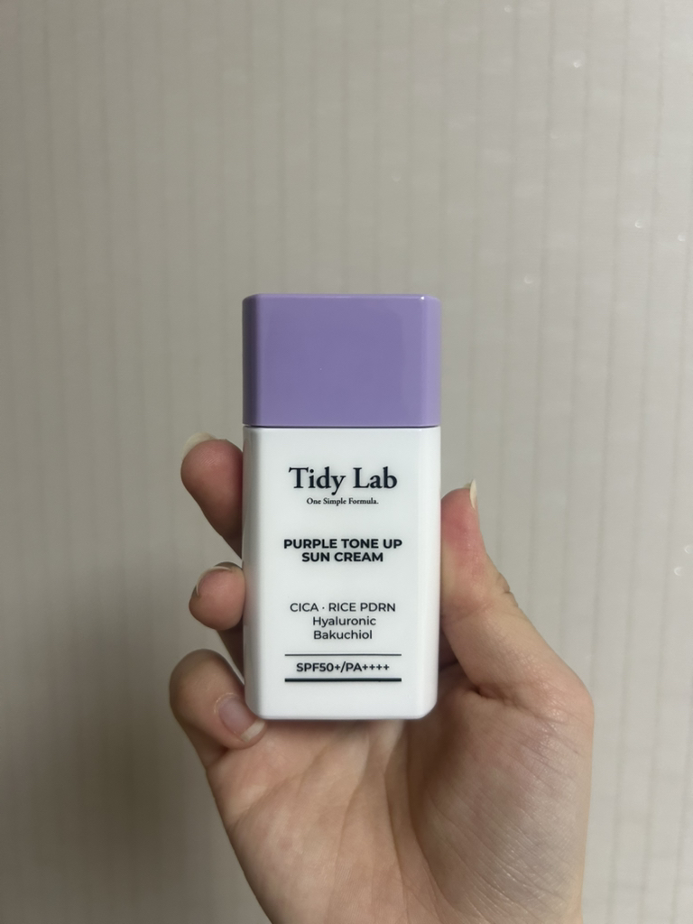 타이디랩 (Tidy Lab) 퍼플톤업 선크림 [SPF50+/PA++++] review image