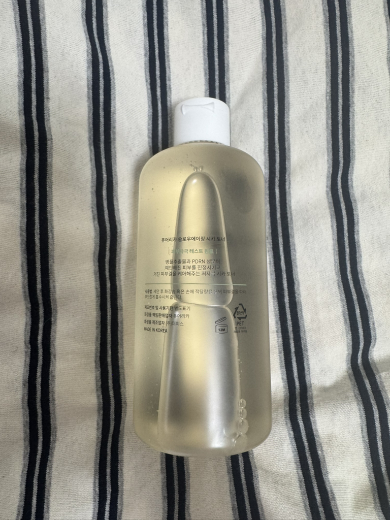 퓨어리카 (purelica) 슬로우에이징 시카 토너 review image