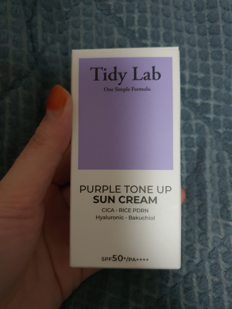 타이디랩 (Tidy Lab) 퍼플톤업 선크림 [SPF50+/PA++++] review image