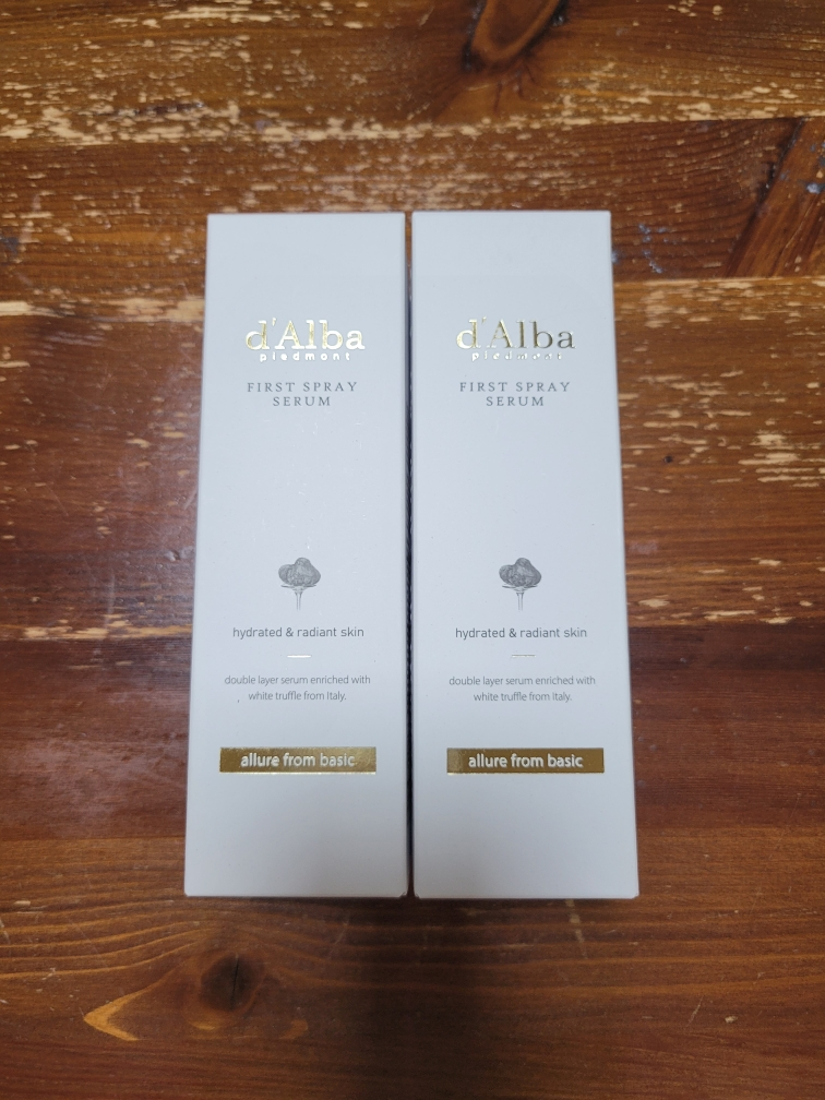달바 (d'Alba) 화이트 트러플 퍼스트 아로마틱 스프레이 세럼 review image