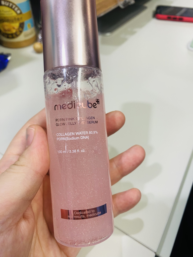 메디큐브 (medicube) PDRN 핑크 콜라겐 젤리 미스트세럼 review image