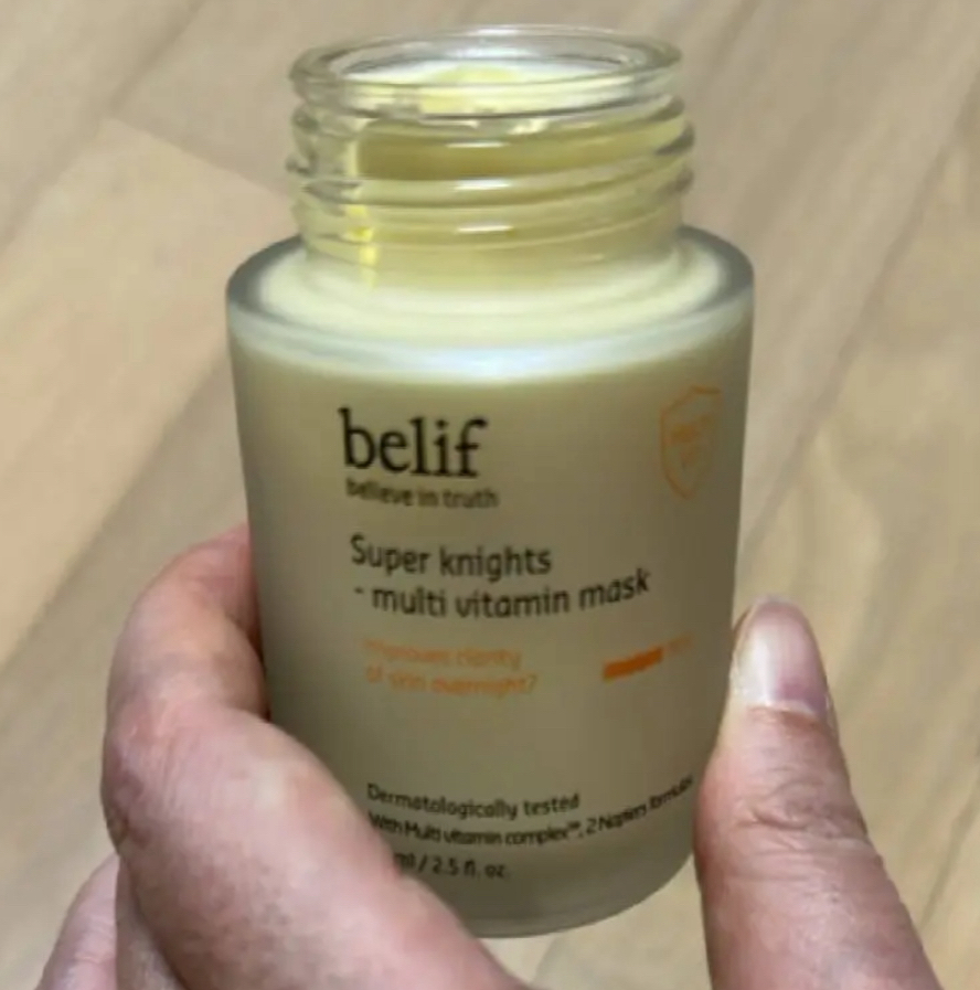 빌리프 (belif) 슈퍼 나이츠 마스크 [멀티비타민] review image