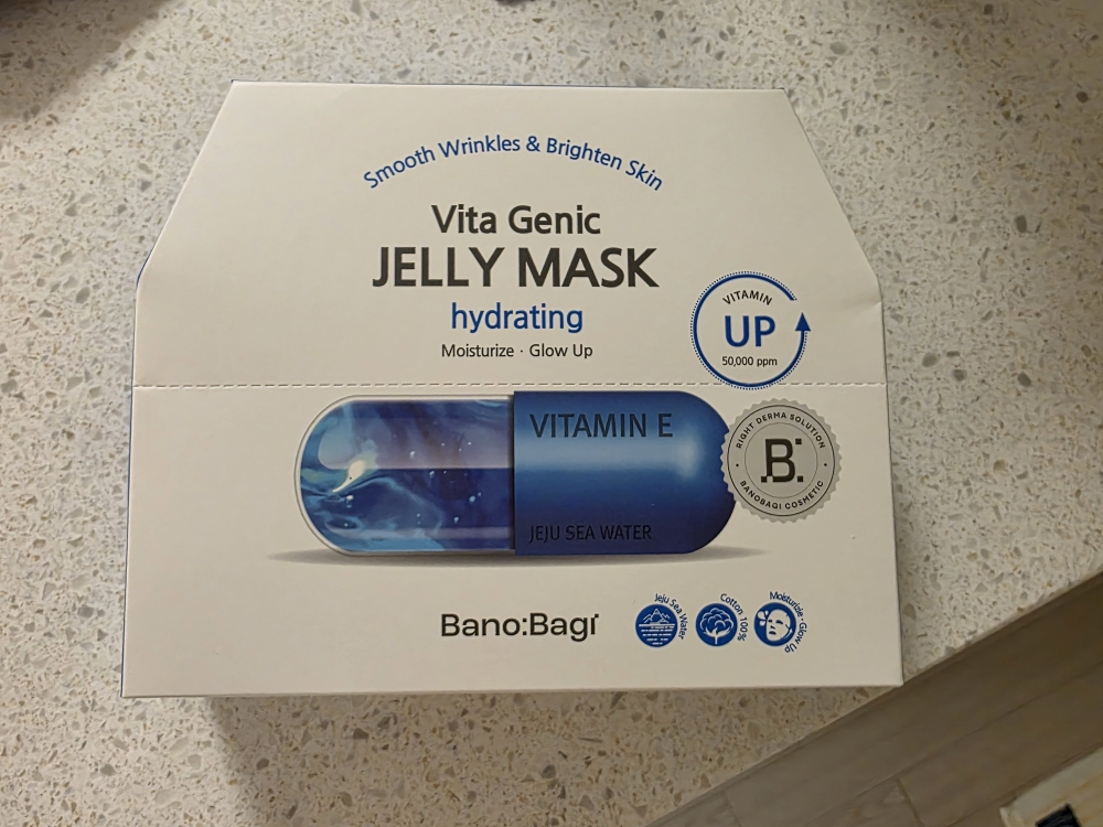 바노바기 (BANOBAGI) 비타 제닉 젤리 마스크 [하이드레이팅] review image