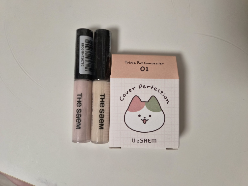 더샘 (theSAEM) 커버 퍼펙션 팁 컨실러 [SPF28/PA++] [브라이트너] review image