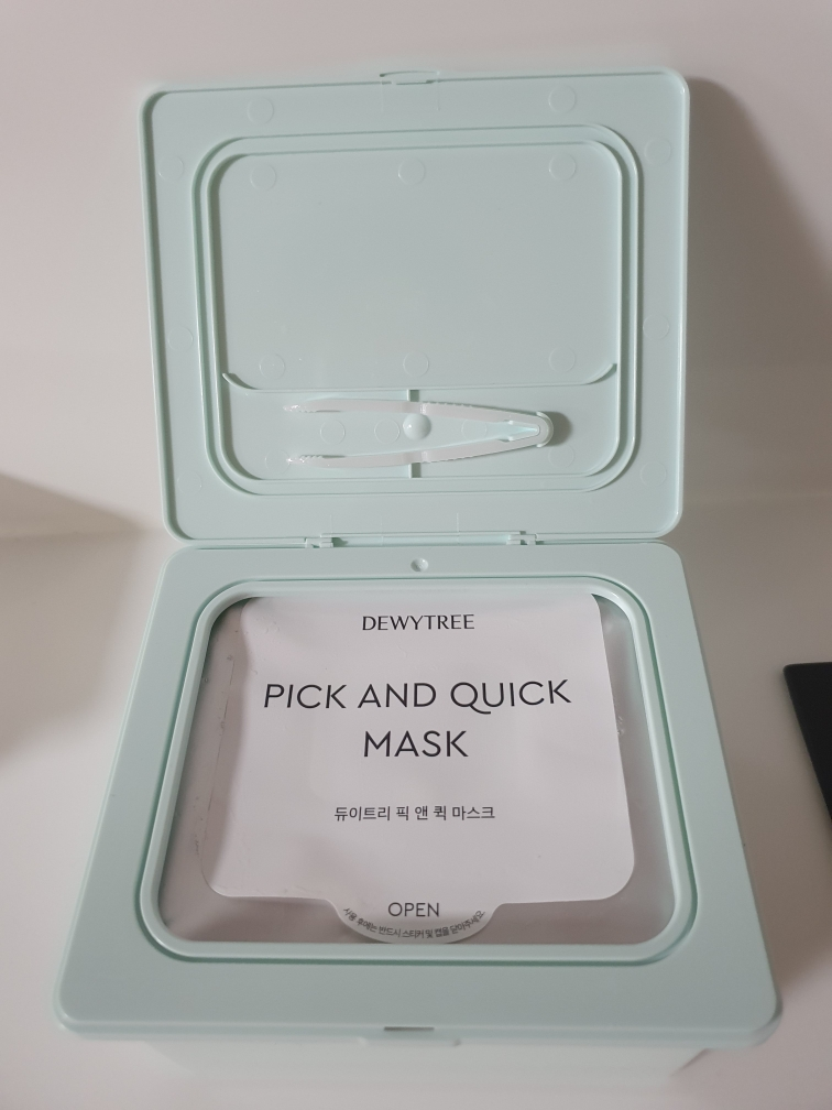 듀이트리 (DEWYTREE) 픽앤퀵 뽑아쓰는 마스크 [비타민라이트업] review image