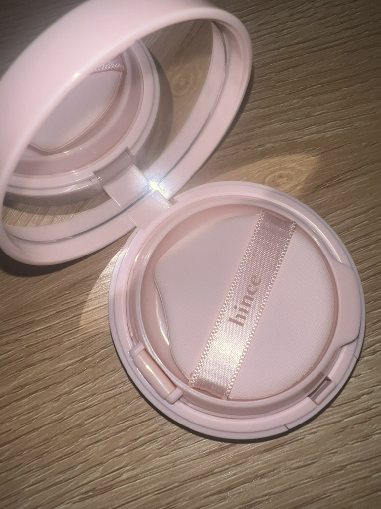 힌스 (hince) 커버 마스터 핑크 쿠션 [SPF40/PA++] [21 퓨어 아이보리] review image