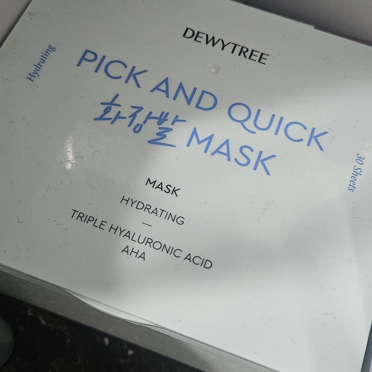 DEWYTREE Mặt nạ Pick & Quick [Hoa trang điểm] review image
