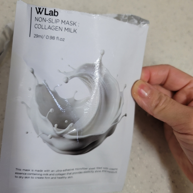 더블유랩 (WLab) 논슬립 마스크 [콜라겐우유] review image