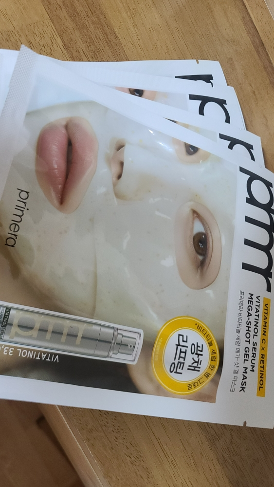 프리메라 (primera) 비타티놀 세럼 메가-샷 겔 마스크 review image