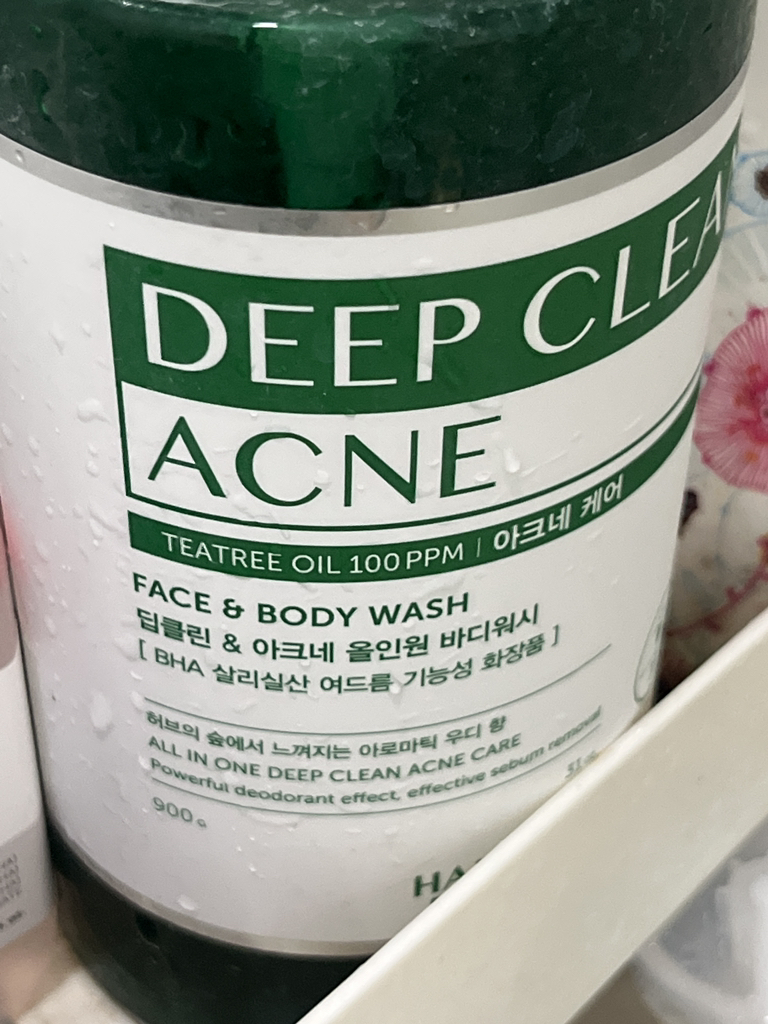 해피바스 (HAPPYBATH) 딥클린 바디워시 [티트리아크네케어] review image