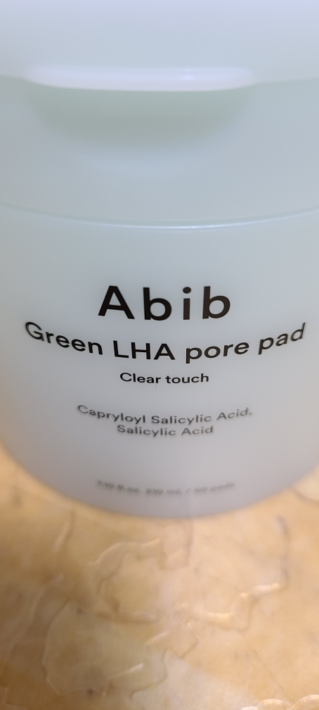 아비브 (Abib) 그린 LHA 모공 패드 클리어 터치 review image