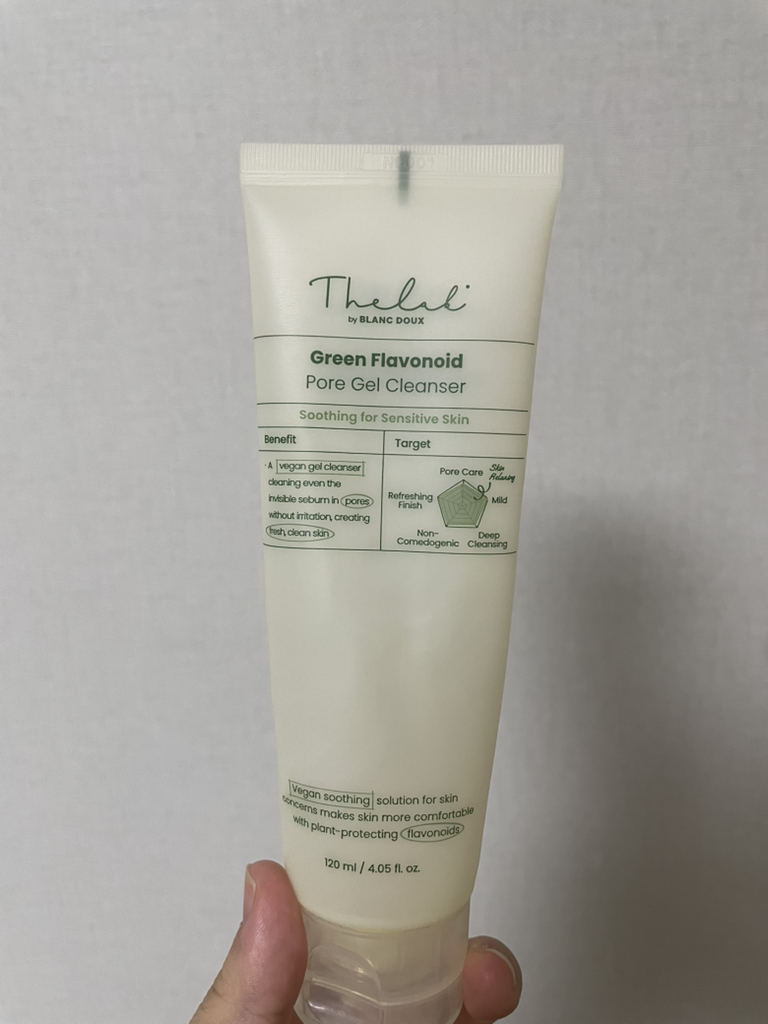 더랩바이블랑두 (THELABbyblancdoux) 그린 플라보노이드 포어 젤 클렌저 review image