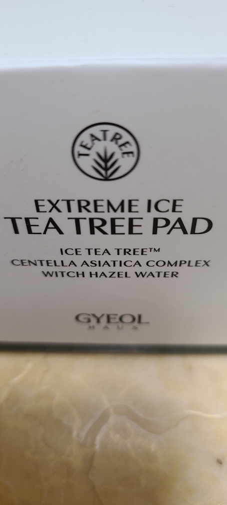 GYEOLHAUS Almohadilla Extreme Ice Tea Tree review image
