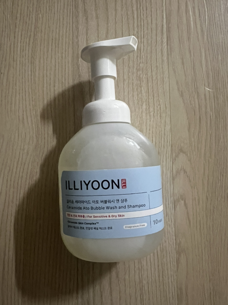일리윤 (ILLIYOON) 세라마이드 아토 버블워시 앤 샴푸 review image
