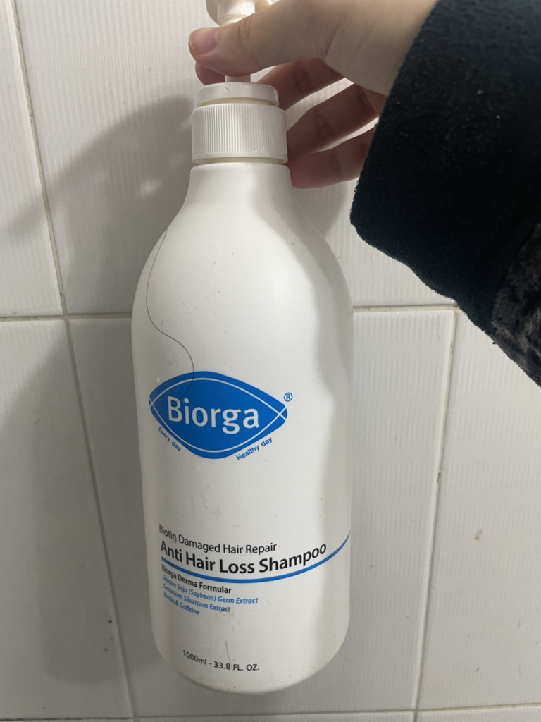 BIORGA Champú Anticaída Biotina Cabello Dañado review image