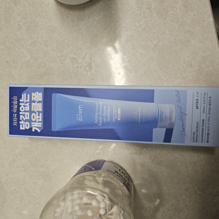 메이크프렘 (makep:rem) 세이프 미 아미노 리프레시 클렌징폼 review image