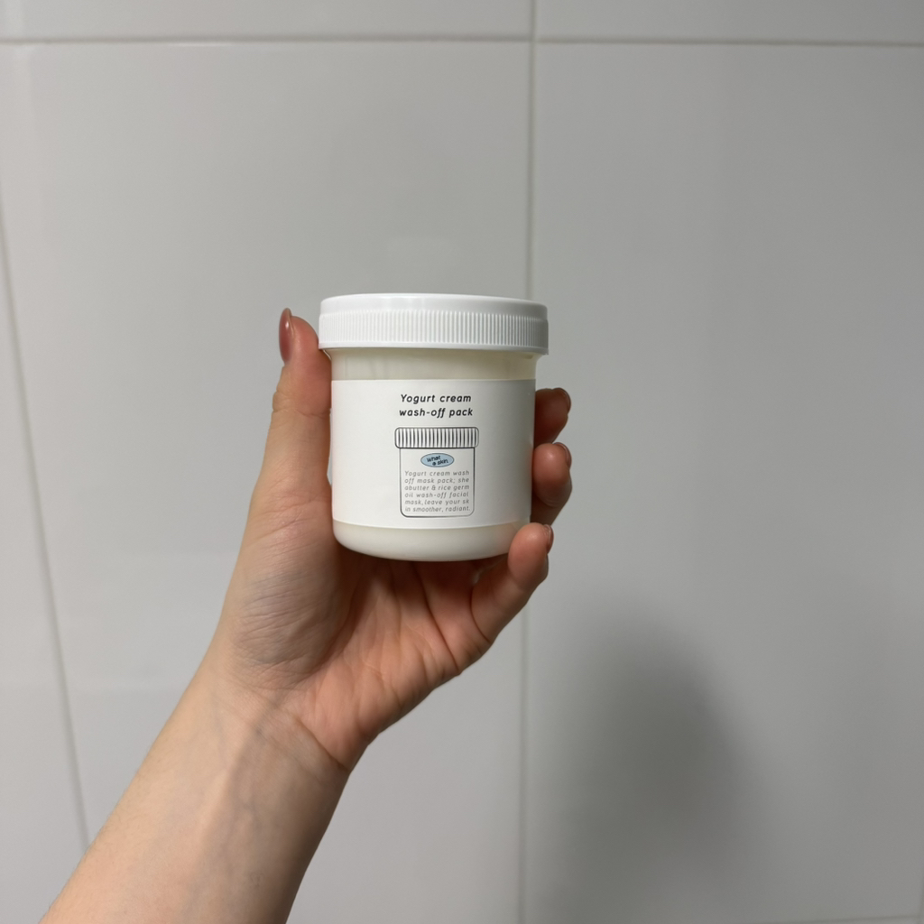 와더스킨 (Whataskin) 요거트 크림 워시오프 마스크 팩 review image