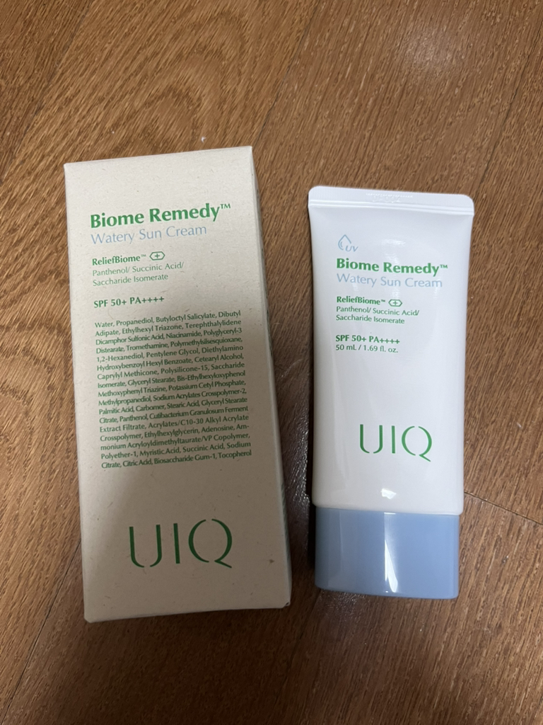 UIQ Protector solar hidratante BIOM Remedy [SPF50+/PA++++] review image